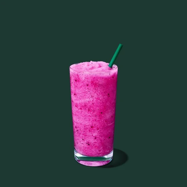 Blended Mango Dragonfruit Lemonade Refresher — Starbucks calories and nutrition facts