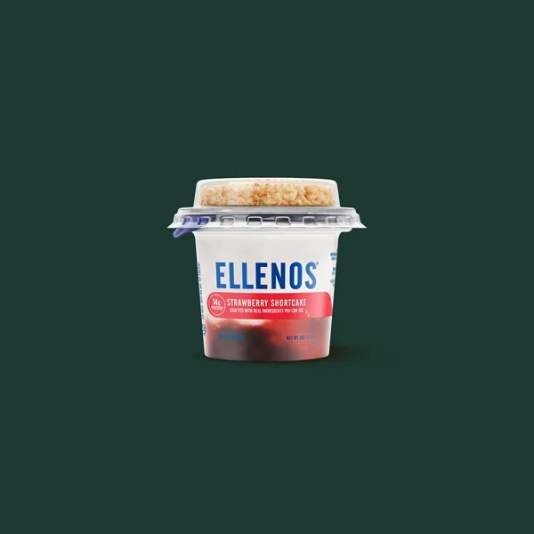 Ellenos Strawberry Shortcake Greek Yogurt — Starbucks calories and nutrition facts