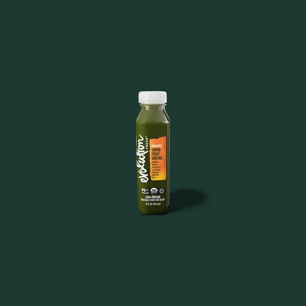 Evolution Fresh® Organic Super Fruit Greens — Starbucks calories and nutrition facts