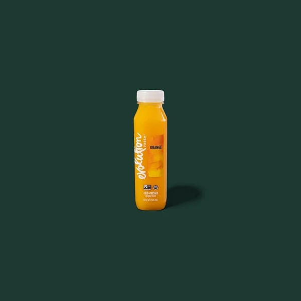 Evolution Fresh® Pure Orange — Starbucks calories and nutrition facts
