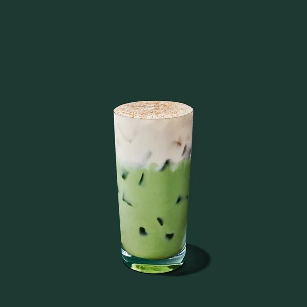 Iced Banana Bread Matcha — Starbucks calories and nutrition facts