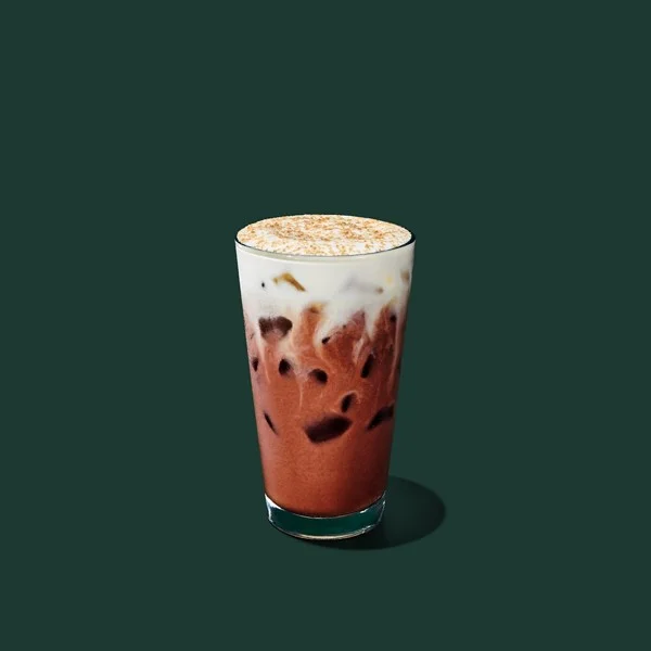 Iced Dubai Chocolate Mocha — 470 cal Iced Dubai Chocolate Mocha calories
