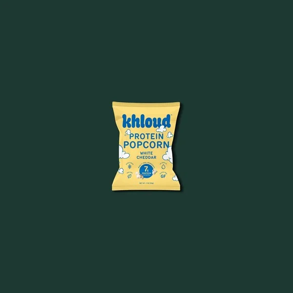 Khloud™ White Cheddar Protein Popcorn — 160 cal Khloud™ White Cheddar Protein Popcorn — nutrition facts