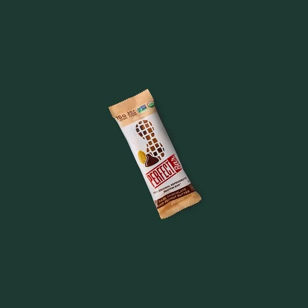 Perfect Bar® – Dark Chocolate Chip Peanut Butter — 330 cal Perfect Bar® – Dark Chocolate Chip Peanut Butter — nutrition facts