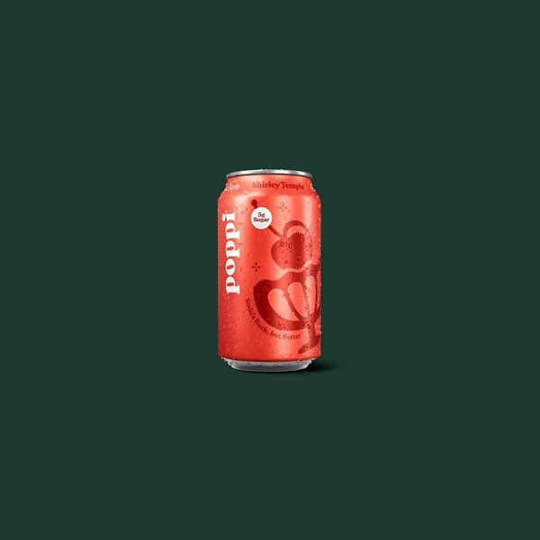 Poppi® Shirley Temple Soda — Starbucks calories and nutrition facts