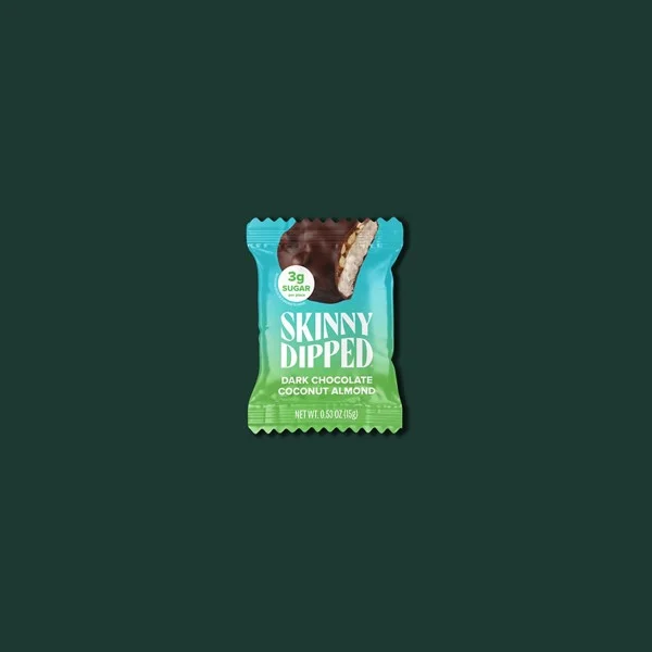 SkinnyDipped Coconut Almond Bite — Starbucks calories and nutrition facts