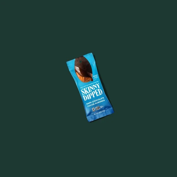 SkinnyDipped Dark Chocolate Cocoa Almonds — Starbucks calories and nutrition facts