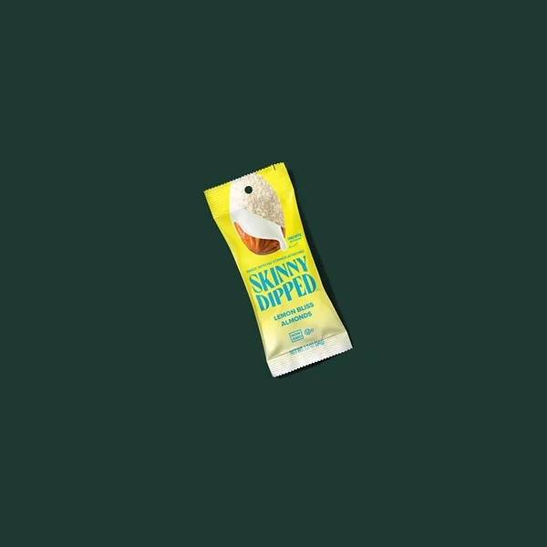 SkinnyDipped Lemon Bliss Almonds — Starbucks calories and nutrition facts