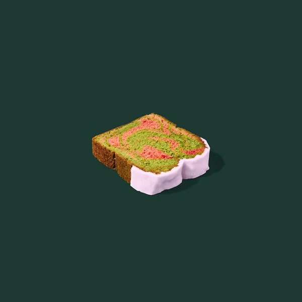 Strawberry Matcha Loaf — 450 cal Strawberry Matcha Loaf calories